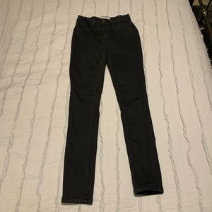 Free People High Rise Long and Lean Skinny Jeans